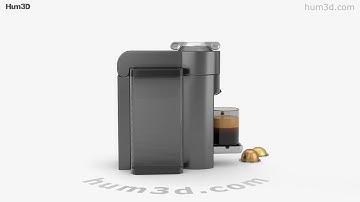 Nespresso Coffee Machine 3D model by 3DModels.org
