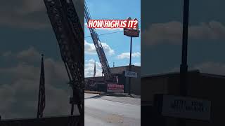 Testing the ladder! #fireman #ems #firstresponders #truck #shorts #short #shortvideo #driving #car