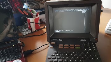 Using WeeChat on a Minitel