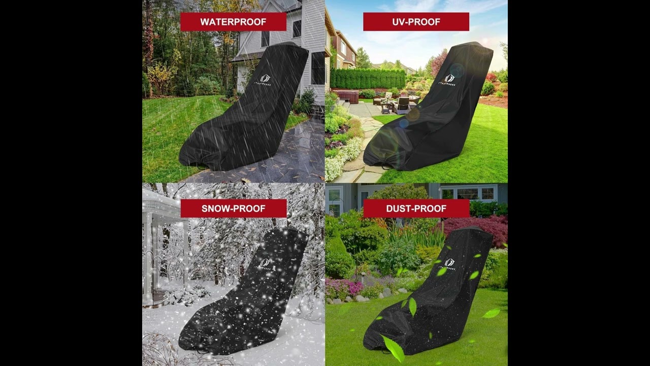 Review:Best Lawn Mower Cover 2025 | 600D Waterproof Push Mower Cover with Drawstring & Storage Bag