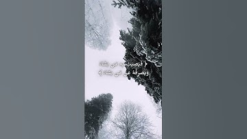 سبحان الخالق ,,, (الم ترا ان الله يزجى سحابا) سورة النور- بصوت الشيخ ياسر الدوسري
