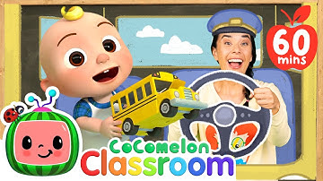 Learning First Words with Wheels on the Bus | CoComelon Classroom For Kids with Ms. Appleberry