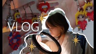 домашний VLOG//♡брелоки к 14 февраля♡//☆выполнила заказ☆//бисер//☆