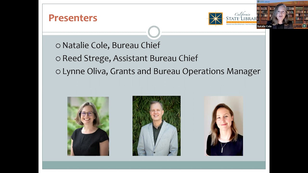 2022-2023 LSTA Competitive Grants Opportunity Information Session