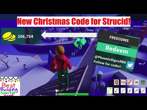 New Christmas Code For Strucid Roblox Youtube - roblox strucid codes phoenixsignrbx