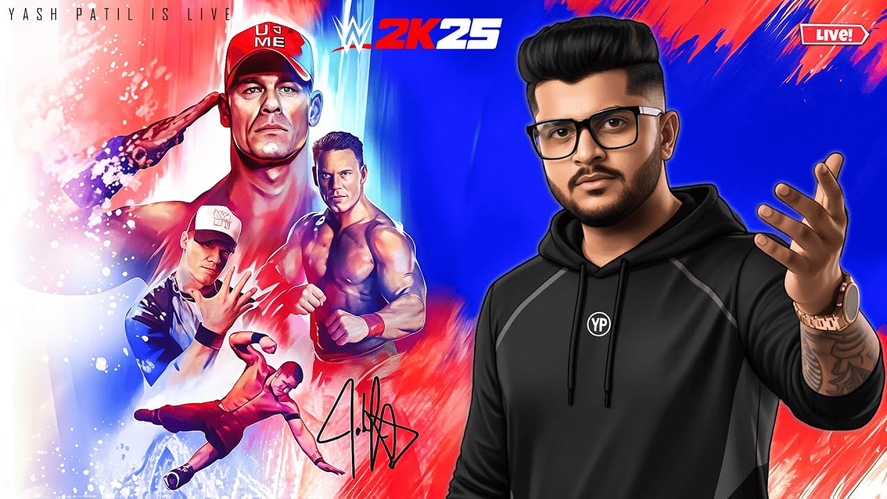 🔴WWE 2K25 is FINALLY HERE! (Day 68 3RD Stream Gameplay)| #bandhilki #aagrikoli