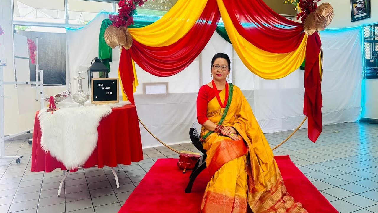 Teej celebration 2024 in Brunei.