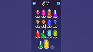 Nut Sort Level 666 Çok Zordu #games #ludolads #gaming #gameplay #puzzle #level #androidgames