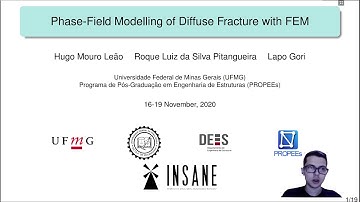 Phase-field modelling of diffuse fracture with FEM