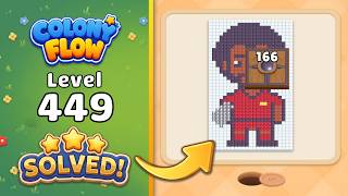 Colony Flow! - Level 449 Walkthrough 🧩 | Solution & Gameplay (ABI GAMES) 🐜