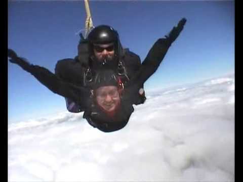 Tang Ting Charity skydive