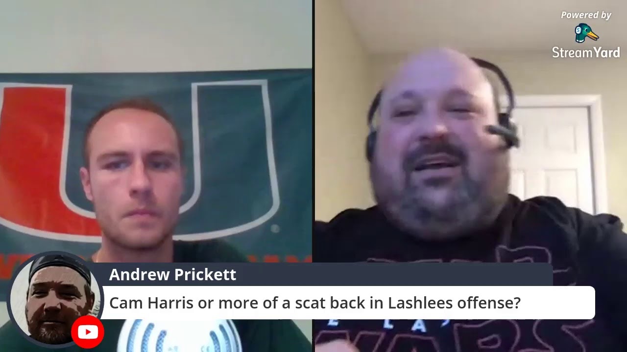 Miami Hurricanes Football 2020 with Brian The Beast London