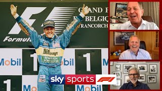 Damon Hill, Martin Brundle and Johnny Herbert rewatch the EPIC 1995 Belgian GP  | F1 Watchalong