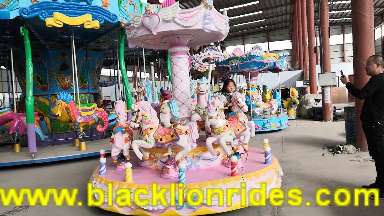 fairground attractions small carousel  amusement games rides for sale