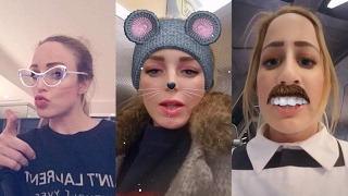 Caity Lotz recordings of Legends of Tomorrow | Snapchat Videos | January 31 2017 screenshot 5