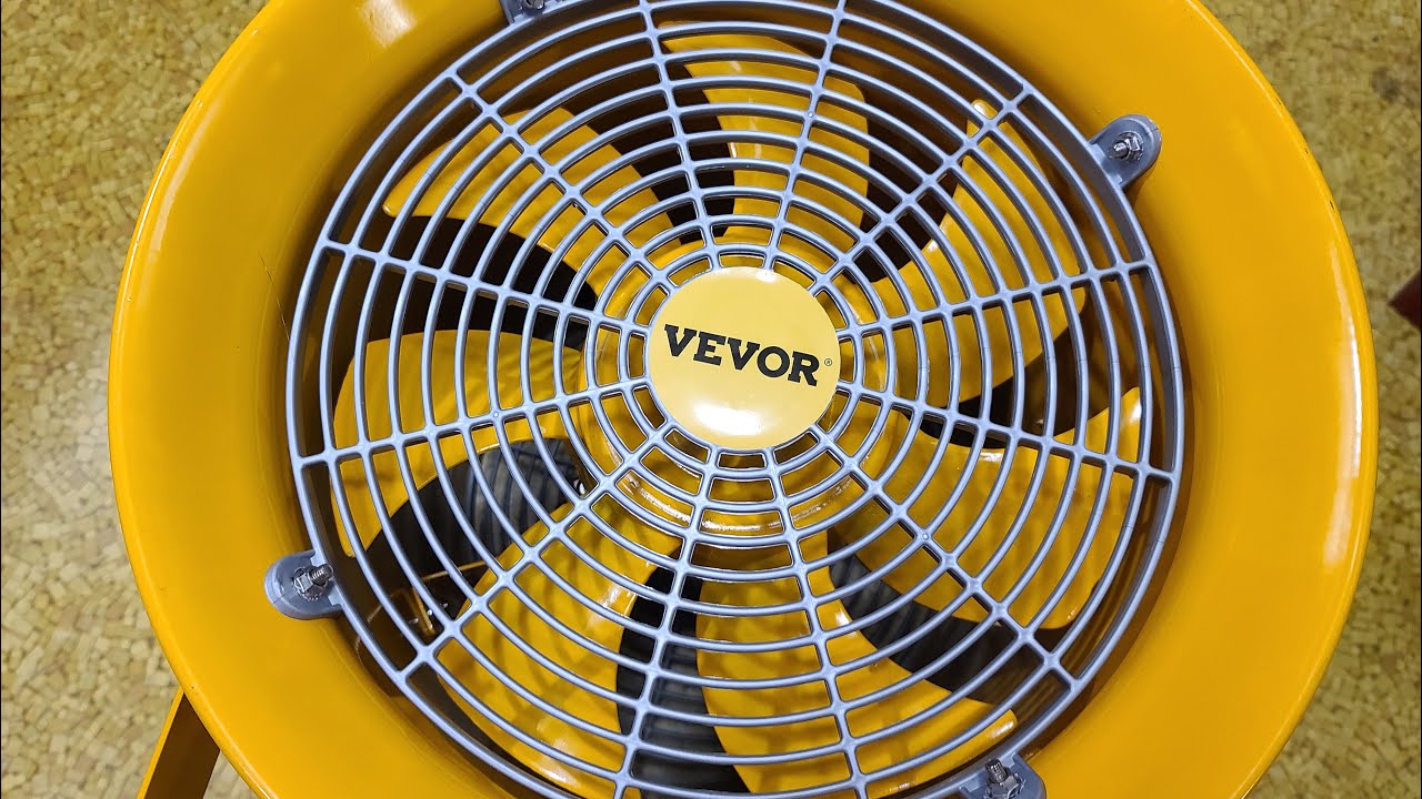 Vevor 12" 2700 CFM ATEX ExplosionProof Portable Industrial Ventilation