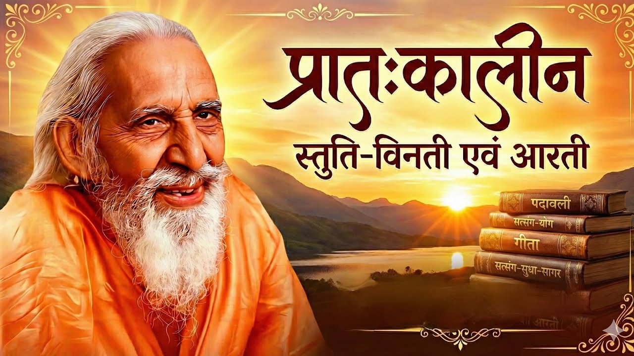 प्रातःकालीन स्तुति विनती एवं आरती Pratah Kalin Stuti Vinti & Aarti स्वामी अरुण बाबा || 8084457576