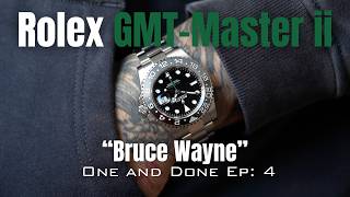 One and Done Ep.4: Rolex GMT-Master II “Bruce Wayne” - The Travelers choice