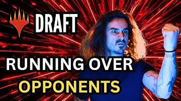 Run Them Down! Dominating the Draft with This Aggro Deck | Aetherdrift Draft | MTG Arena