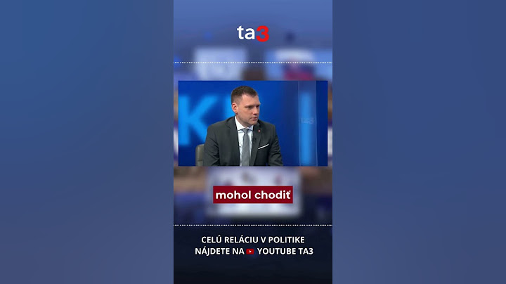 Čo si myslí Tomáš Taraba o odvolávaní ministra vnútra?