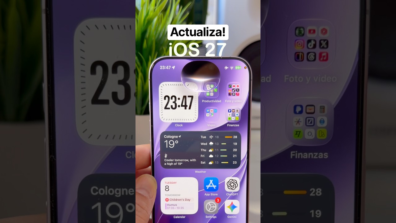 iOS 27 para tu iPhone: trucos y novedades!
