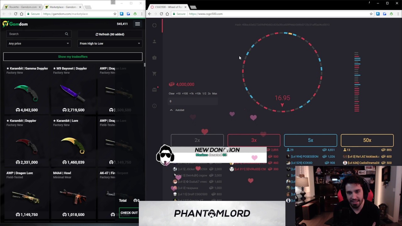 PHANTOMLORD GAMBLING #2