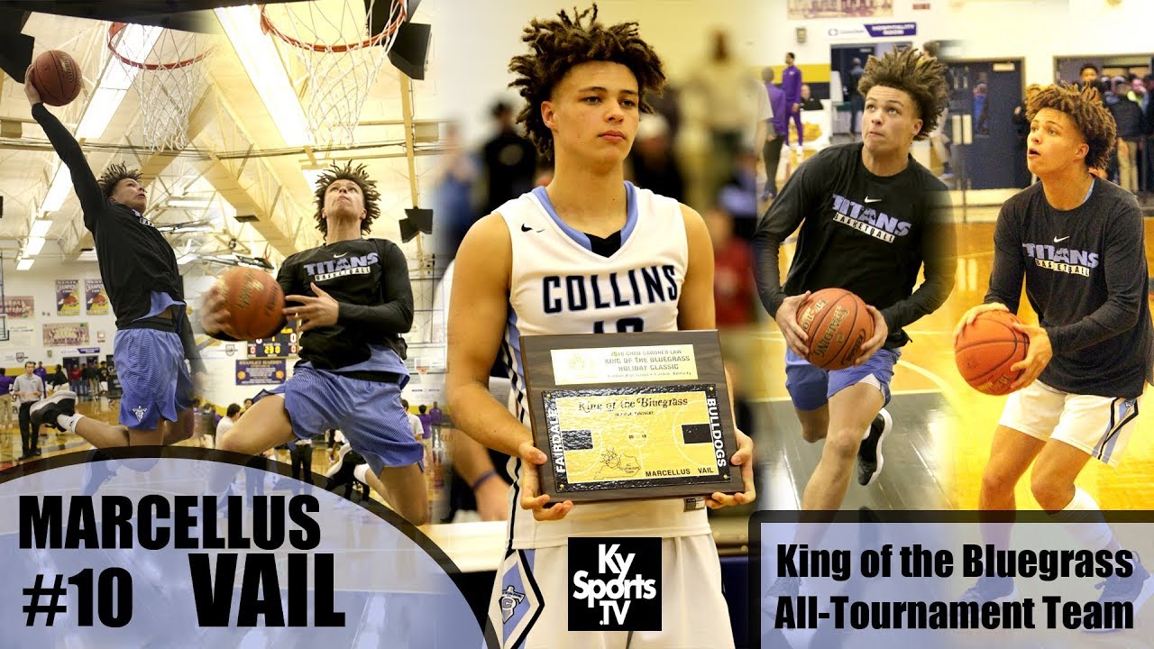 Marcellus Vail 2020 G/SF/SG Collins HS 2018 KOB AllTournament YouTube