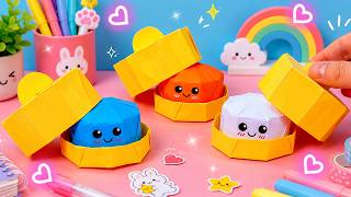 Origami Squishy Dumpling | How to make a paper dumpling