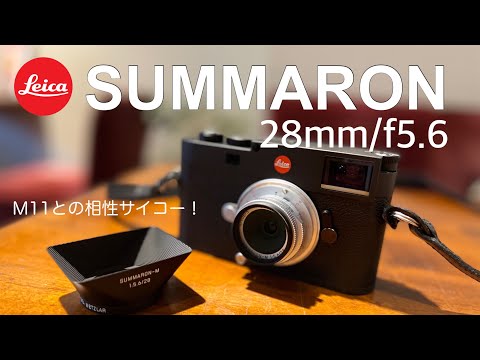 Leica Summaron-M 28mm f/5.6】M11との組み合わせ好き〜。メイン