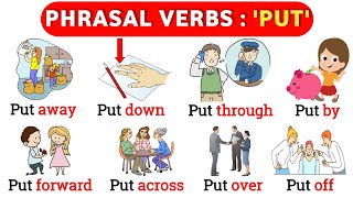 Phrasal Verbs : 10 Phrasal Verbs With ‘Put’ Phrasal Verbs With Sentences Listen And Practice
