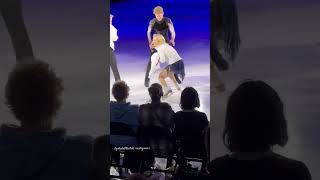 Funny moment with Alysa Liu and Amber Glenn from Stars on Ice on May 2: Hershey, PA, GIANT Center