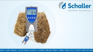 humimeter FL2: Measuring Procedure with straw/hay bales