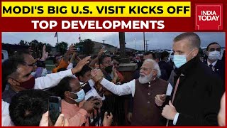 PM Modi's Big U.S. Visit Kicks Off, Crucial Meetings With Kamala Harris, Top CEOs And Quad Today