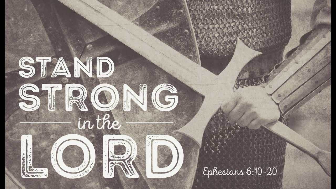 Standing strong. Ephesians Paul. We Stand and will standing. We are strong. Paul in Ephesians.