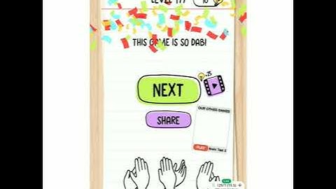 brain test level 177 what is reverse of bad?