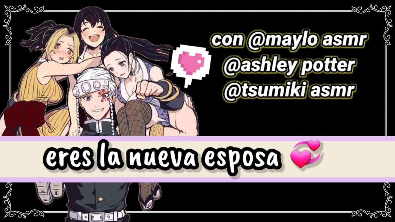 ASMR/Roleplay [eres la nueva  esposa] uzui  #kimetsunoyaiba  colaboracion