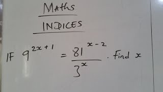 How to apply indices law on hard question