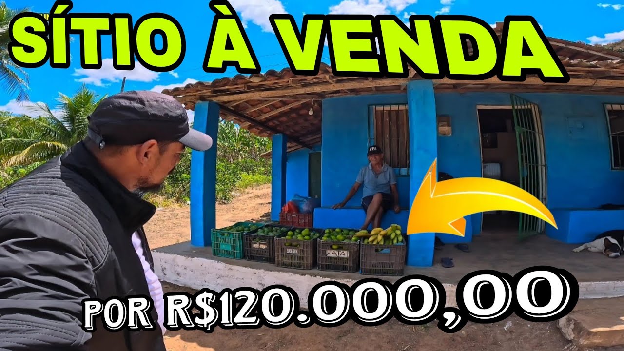  Sítio à venda com 3 hectares e meio em Bom Jardim PE Por R$120.000,00 número na descrição