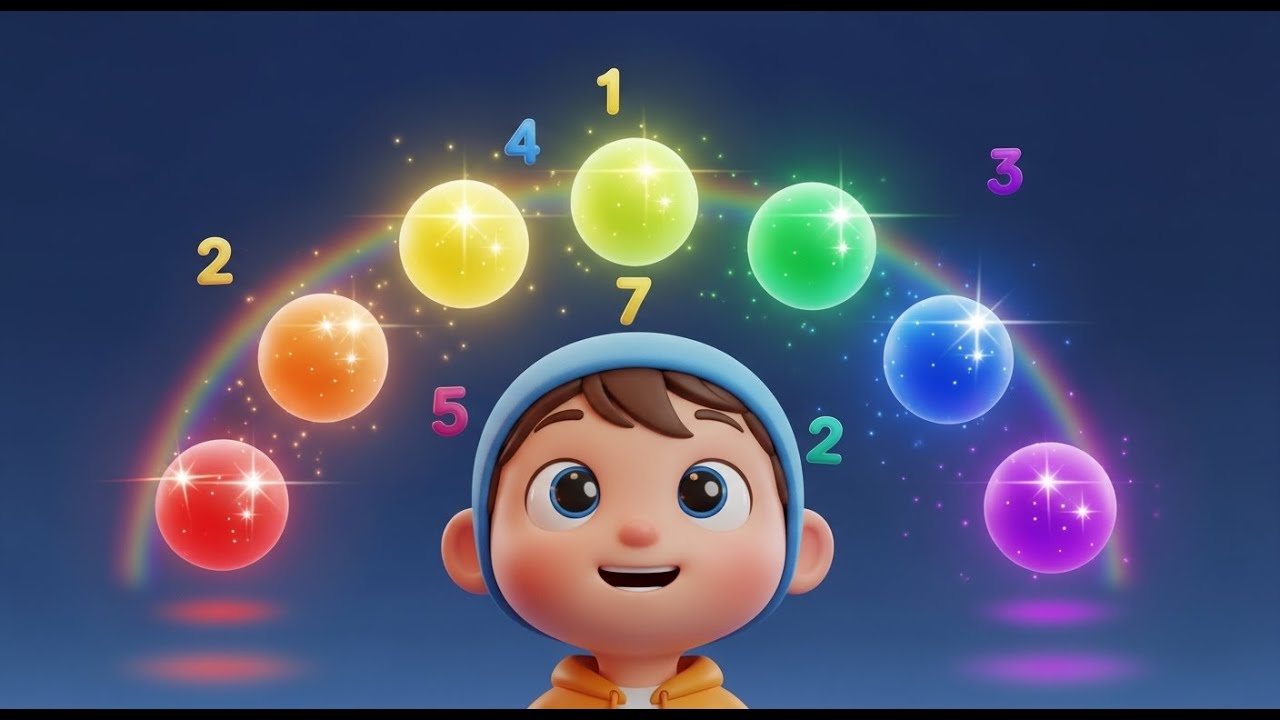 Starship Rainbow Road 🚀🌈 | Fun Space Rhyme for Kids | Educational & Animated Nursery Song 2025