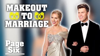 Colin Jost and Scarlett Johansson: SNL makeout to marriage | Hooked Up To Hitched | Page Six