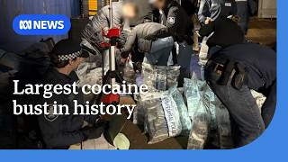 AFP makes Australia’s largest cocaine bust in history | ABC NEWS