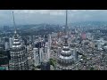 Flying between twin tower | Malaysia