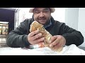 Trying  habibi shawarma in sheffield