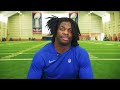 Deonte Banks talks about his youth football 3-peat championship days!