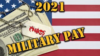 Your 2021 pay check if you join the military