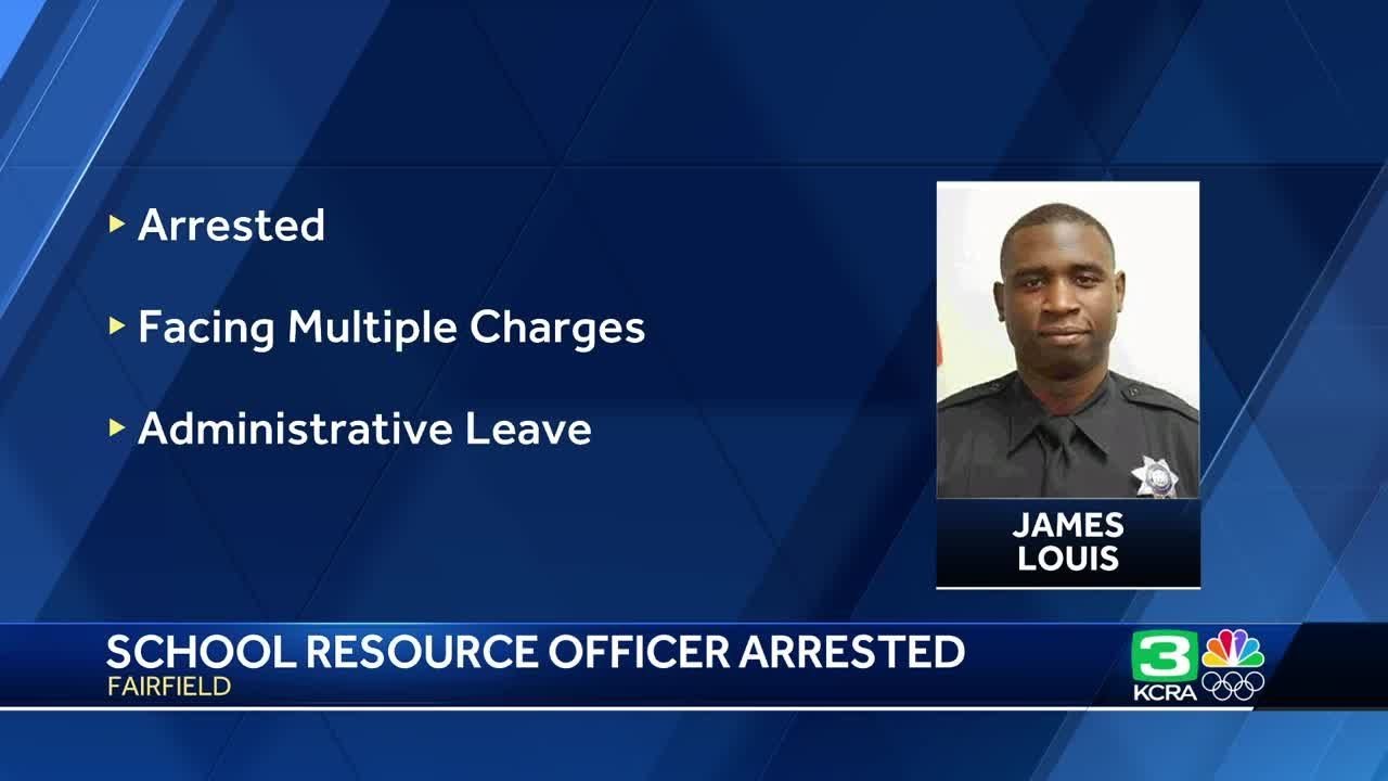 Fairfield school resource officer arrested - YouTube