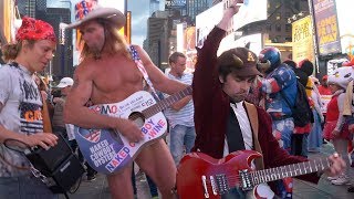 ACDC's Angus Young Halloween Costume at Photo Plus Expo