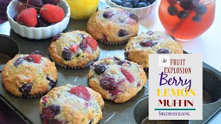 Fruit Explosion Berry Lemon MUffin (EP# 181)