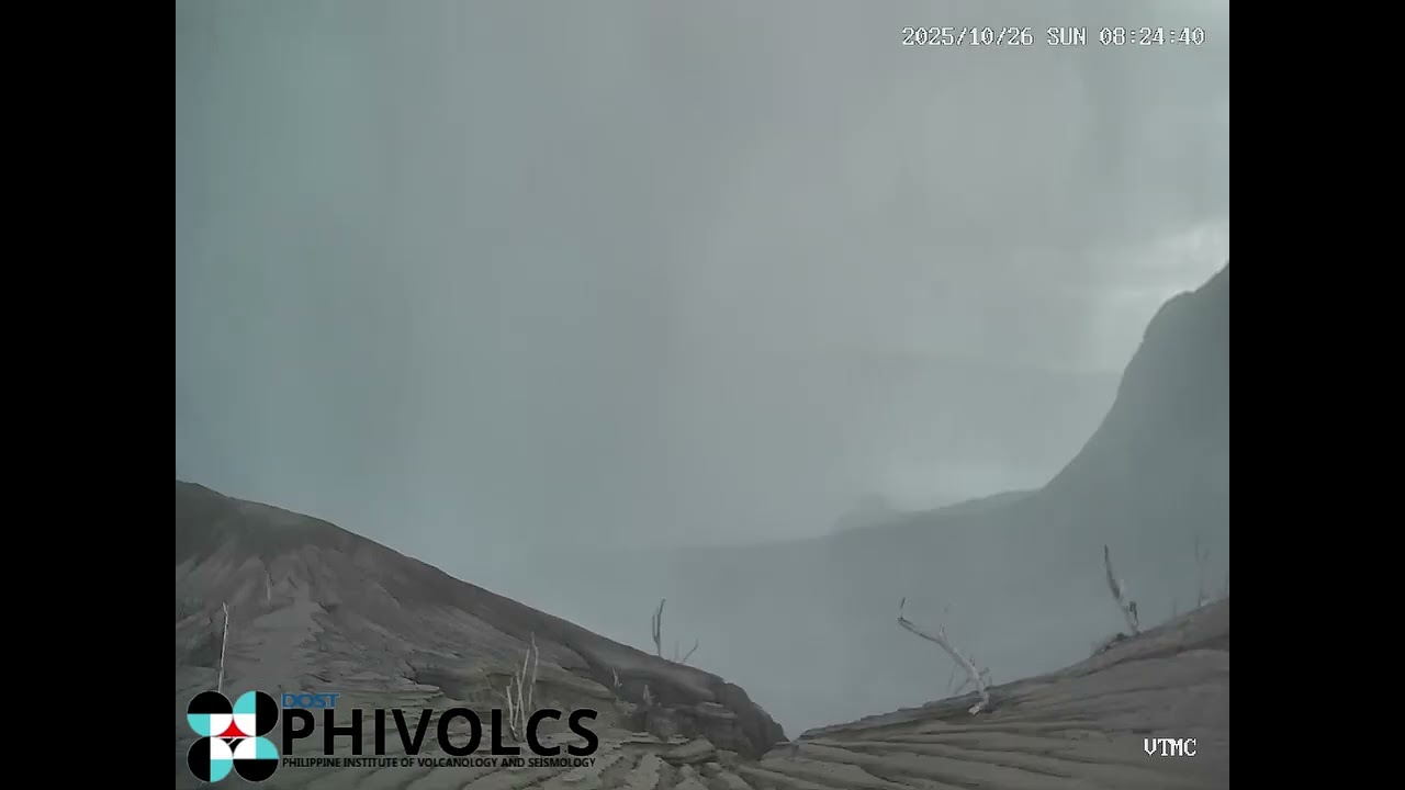 One minor phreatic and two minor phreatomagmatic eruptions, recorded at... | GMA Integrated News