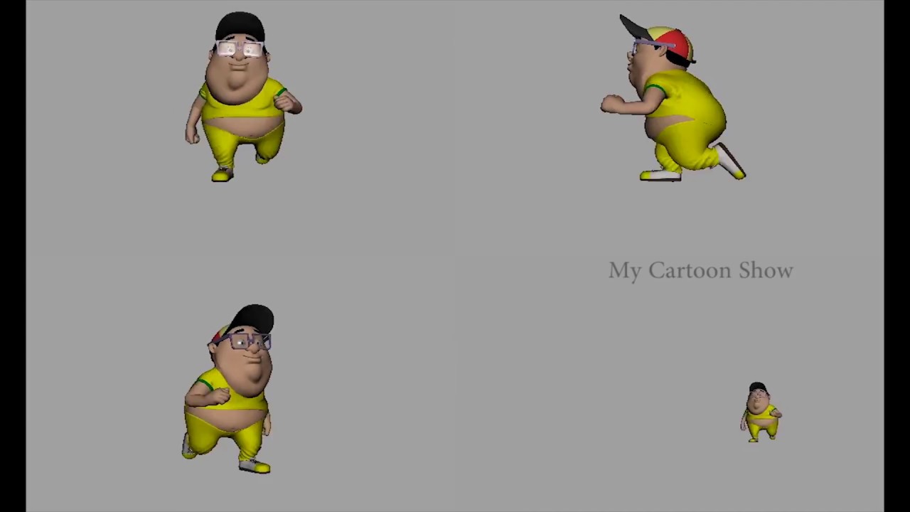 chubby rig animation Test - YouTube